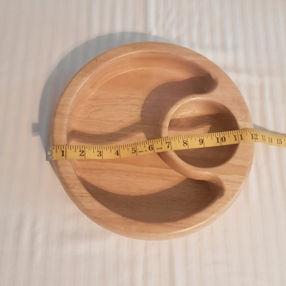 Wooden Chip and Dip Bowl - Picture 7 of 8